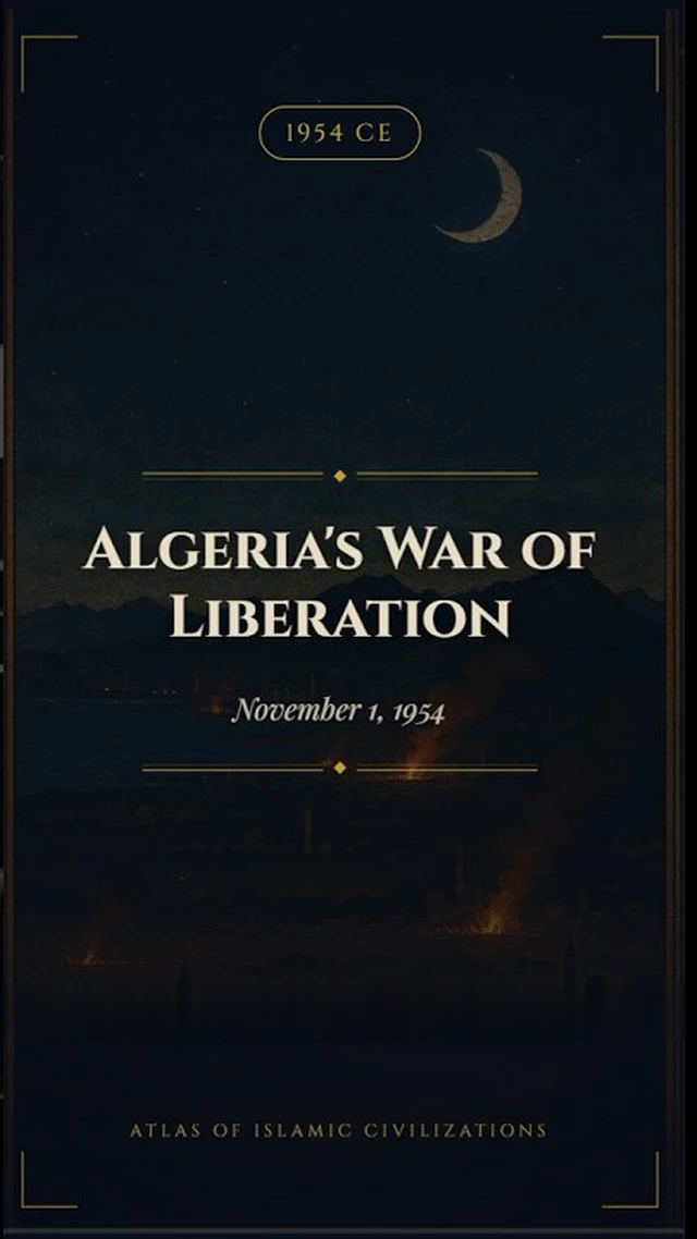 Video still — From Abd al-Qadir's resistance state to Algerian independence in 1962