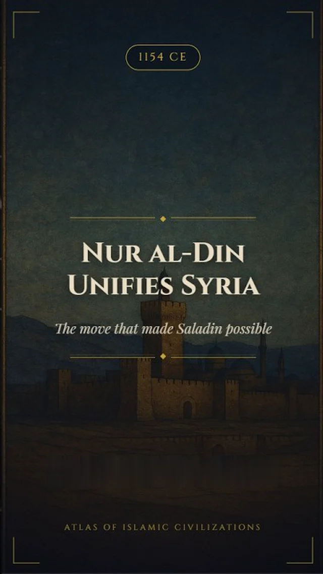 Video still — Before Saladin: how Nur al-Din unified Syria in 1154