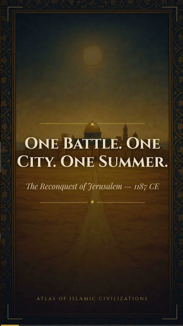 Video still — How Saladin Recovered Jerusalem in 1187