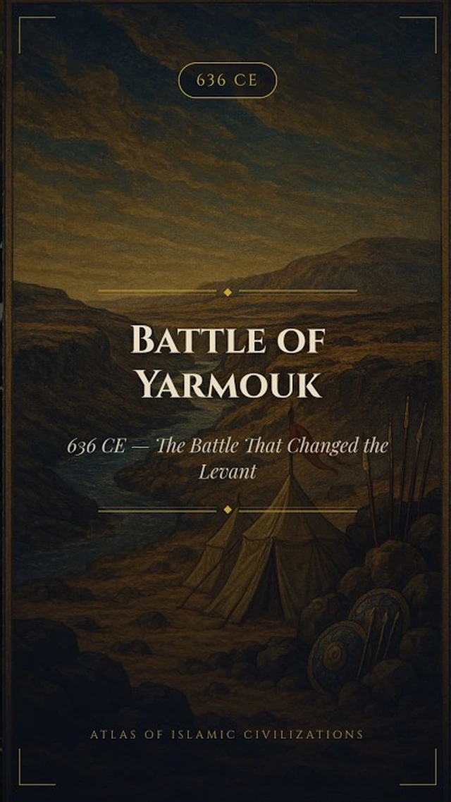 Video still — Six days that ended Byzantine rule in the Levant — Battle of Yarmouk, 636 CE