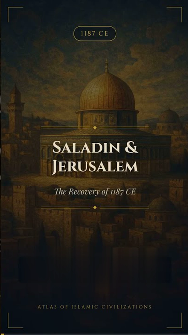 Video still — How Saladin recovered Jerusalem after 88 years of Crusader rule